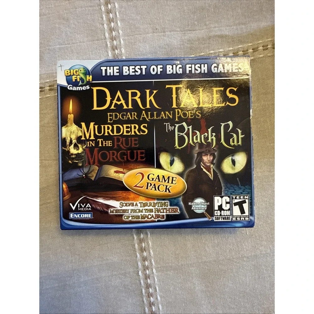 Lot of 21 Big Fish Mystery PC Games